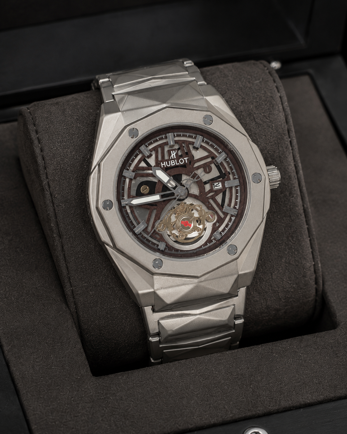 Men’s Semi-Automatic Luxury Watch With Stainless Steel Case