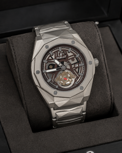 Men’s Semi-Automatic Luxury Watch With Stainless Steel Case